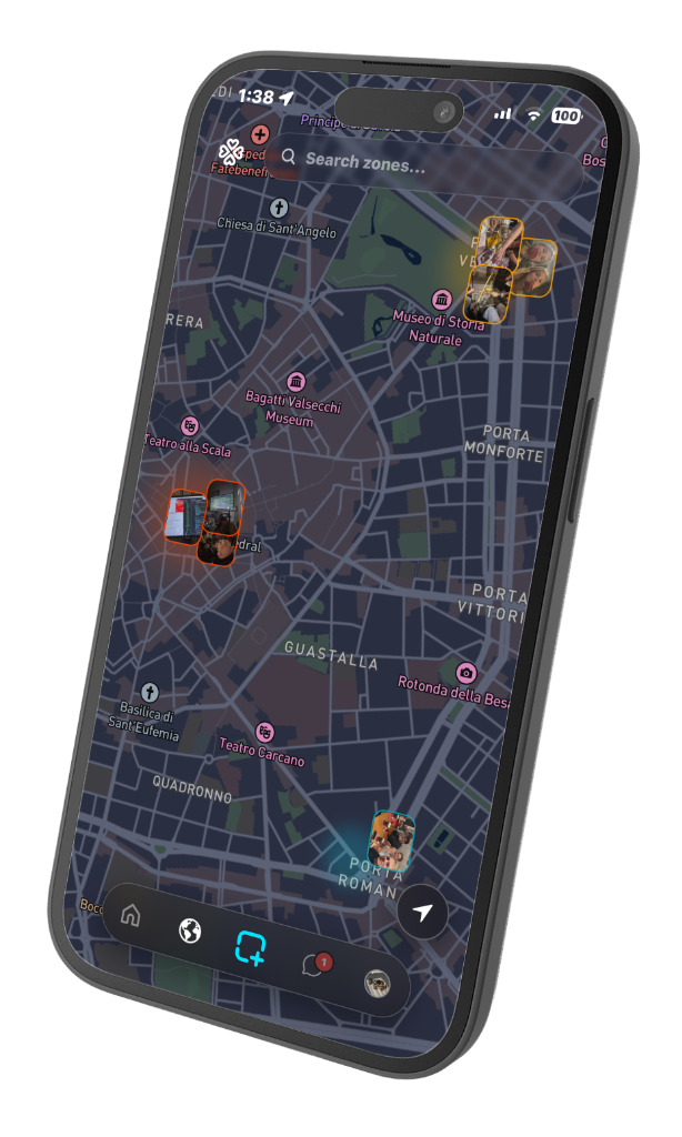 Map Photo Pins View